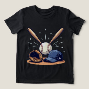 Baseball-Fans Nach der Schule Aktivitätsclub Tri-Blend Shirt