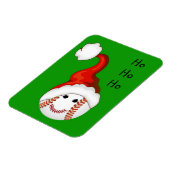Baseball-Fans Weihnachten Magnet (Linke Seite)
