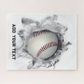 Baseball Fastpitch Puzzle (Horizontal)