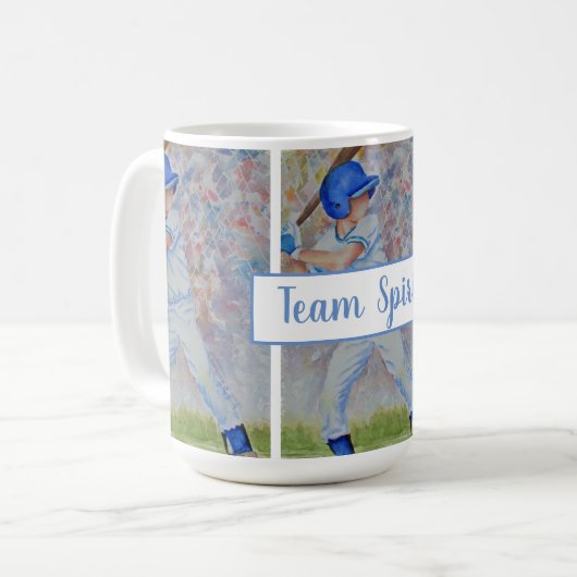 Baseball-Favorit Kaffeetasse (Vorderseite Links)
