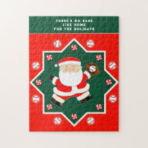 Baseball-Feiertags-Geschenke Puzzle