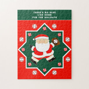 Baseball-Feiertags-Geschenke Puzzle