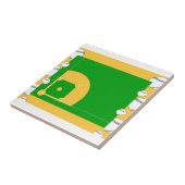 Baseball-Feld Fliese (Seite)