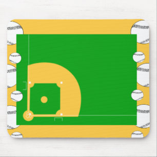 Baseball-Feld Mousepad