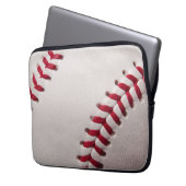 Baseball - fertigen Sie Laptopschutzhülle (Vorderseite Links)