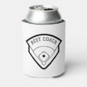 Baseball Field Einzigartiges Coach-Geschenk Dosenkühler (Kanne Rückseite)
