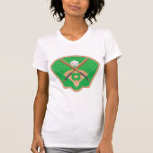 Baseball Field Womens T - Shirt (Vorderseite)