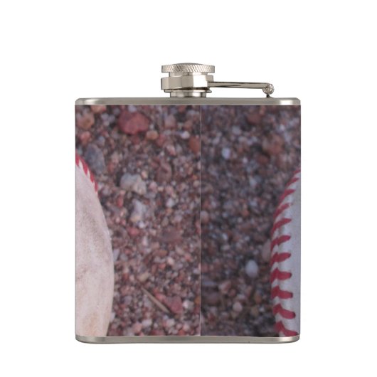 Baseball Flachmann (Rückseite)