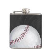 Baseball Flachmann (Vorderseite)
