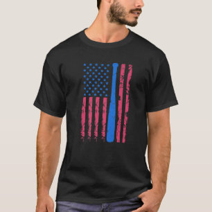 Baseball Flag Sportliebhaber Sport Männer Frauen K T-Shirt