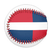 Baseball-Flagge der Dominikanischen Republik Baseball (Vorderseite Links)