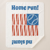 Baseball-Flagge Sherpadecke (Vorderseite)