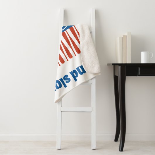 Baseball-Flagge Sherpadecke (Beispiel)