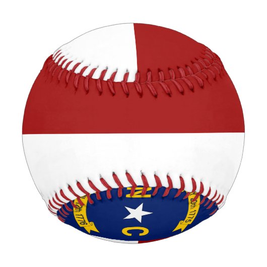Baseball-Flagge von North Carolina Baseball (Rückseite)