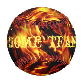 Baseball-Flaming Baseball (Rückseite)