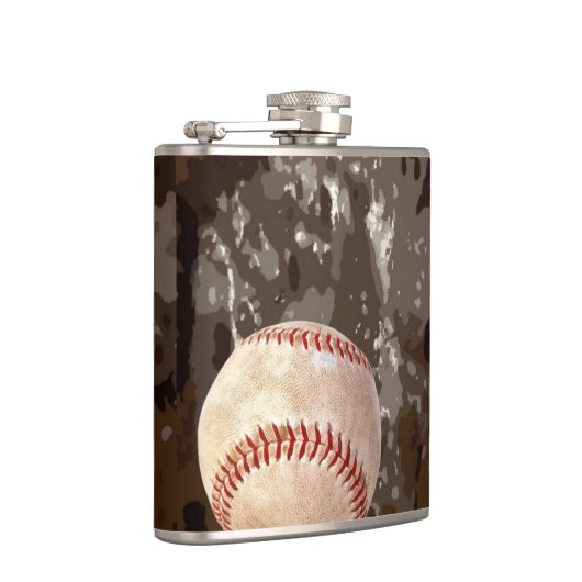 Baseball-Flasche Flachmann (Rechts)