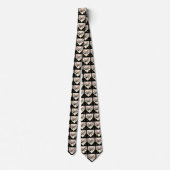 Baseball-Fledermaus und Baseball-Necktie Krawatte (Rückseite)