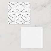 Baseball-Fledermäuse Illustriert Baseball-Muster Mitteilungskarte (Vorne/Hinten)