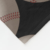 Baseball Fleece Blanket Player Athlete Fan Blanket (Ecke)