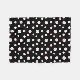 Baseball-Fleece-Decke Fleecedecke