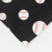 Baseball-Fleece-Decke Fleecedecke (Ecke)