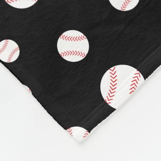 Baseball-Fleece-Decke Fleecedecke (Ecke)