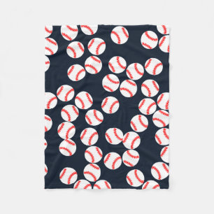 Baseball-Fleece-Decke Fleecedecke