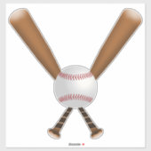 Baseball-Fleet Aufkleber (Blatt)