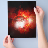 Baseball-Flieger Flyer (Hand)