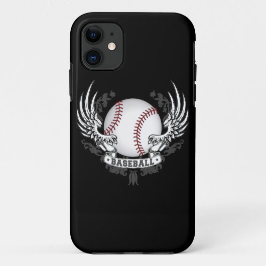 Baseball-Flügel Case-Mate iPhone Hülle (Rückseite)