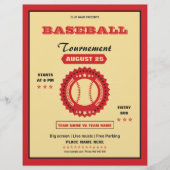 Baseball Flyer (Vorne)