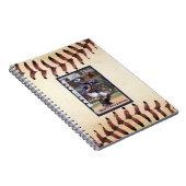 Baseball Foto Card Collector Style Notizblock (Rechte Seite)