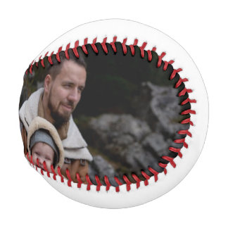 Baseball-Foto-Collage Vater-Tag-Script Baseball