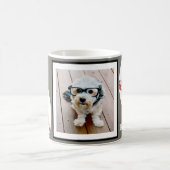 Baseball-Foto Name hinzufügen - Farbe bearbeiten Kaffeetasse (Mittel)