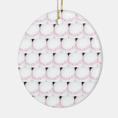 Baseball Foto Ornament (Links)
