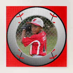 Baseball-Foto Sport Frustrierend Puzzle