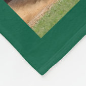 Baseball-FotoCollage Fleecedecke (Ecke)