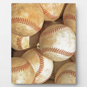 Baseball Fotoplatte