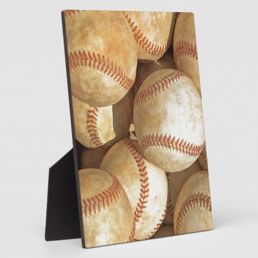 Baseball Fotoplatte (Seite)