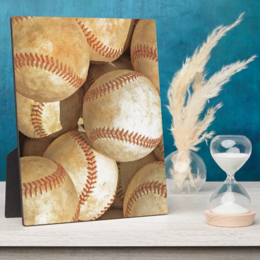 Baseball Fotoplatte (Seite)