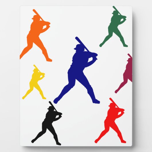 BASEBALL FOTOPLATTE (Vorderseite)