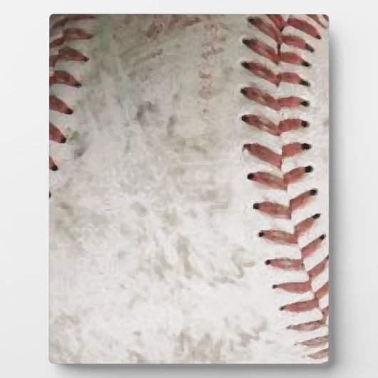 Baseball Fotoplatte (Vorderseite)