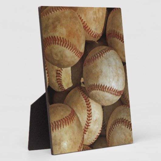 Baseball Fotoplatte (Seite)