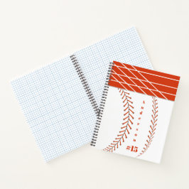 Baseball-Fotos Rustikales Erinnerungsalbum Notizblock
