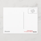 Baseball-Frühlingstraining Postkarte (Rückseite)