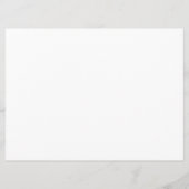 Baseball Fundraiser Calendar Template Einladung (Rückseite)