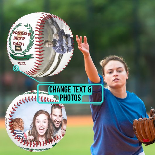 Baseball für den besten Vater der Welt