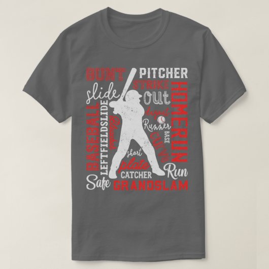 Baseball für Männer Frauen Mädchen Mädchen Kinder  T-Shirt (Design vorne)