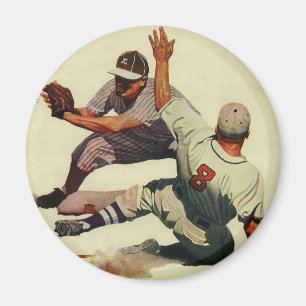 Baseball für Vintage Sportarten, Spieler, der in Z Magnet