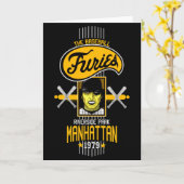 Baseball Furies Clic T-Shirt  Karte (Gelbe Blume)